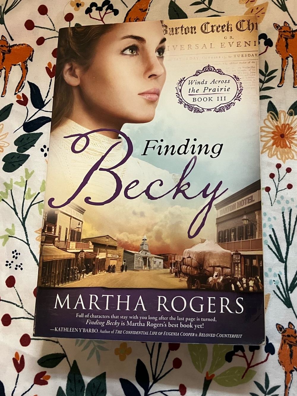 Finding Becky by Martha Rogers
Winds Across The Prairie Book 3
Good condition